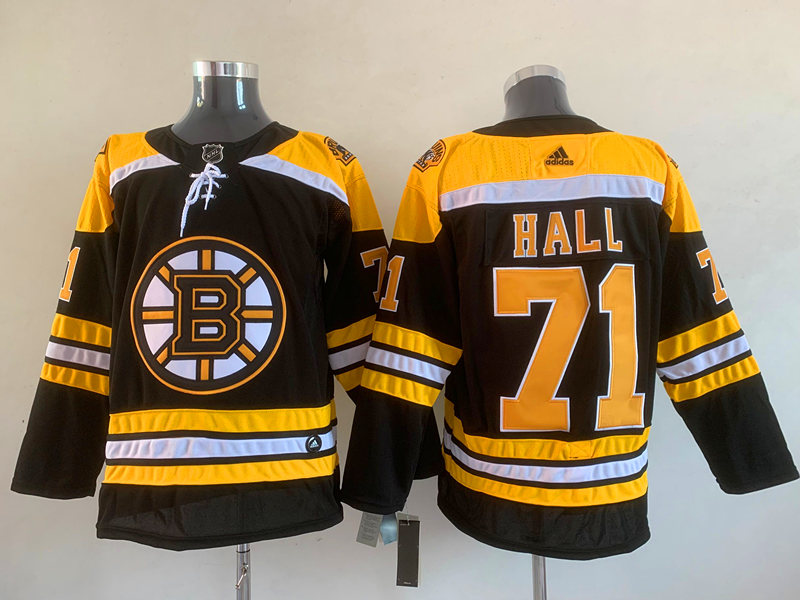 Men's Boston Bruins Taylor Hall #71 Black Jersey